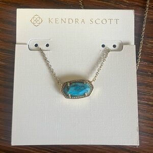 Kendra Scott Blue Elisa Necklace